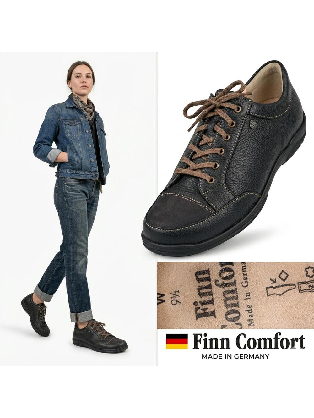 Finn Comfort Soho Women Walking Shoes Germany Orthopedic 12